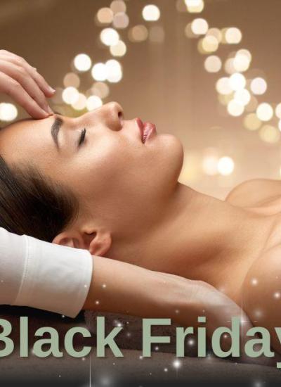 Massaggio rilassante con offerte Black Friday.